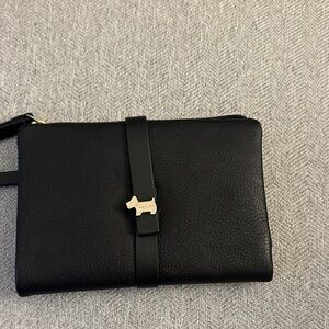 RADLEY LONDON Black Wallet with Gold Accent